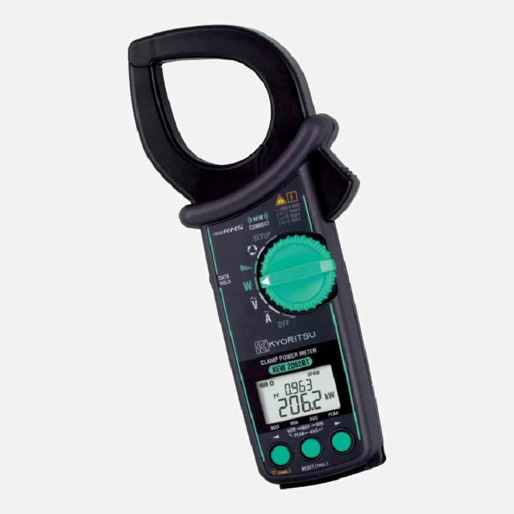 KEW2062BT Miernik cęgowy mocy 1000A AC TRMS VAWVAR