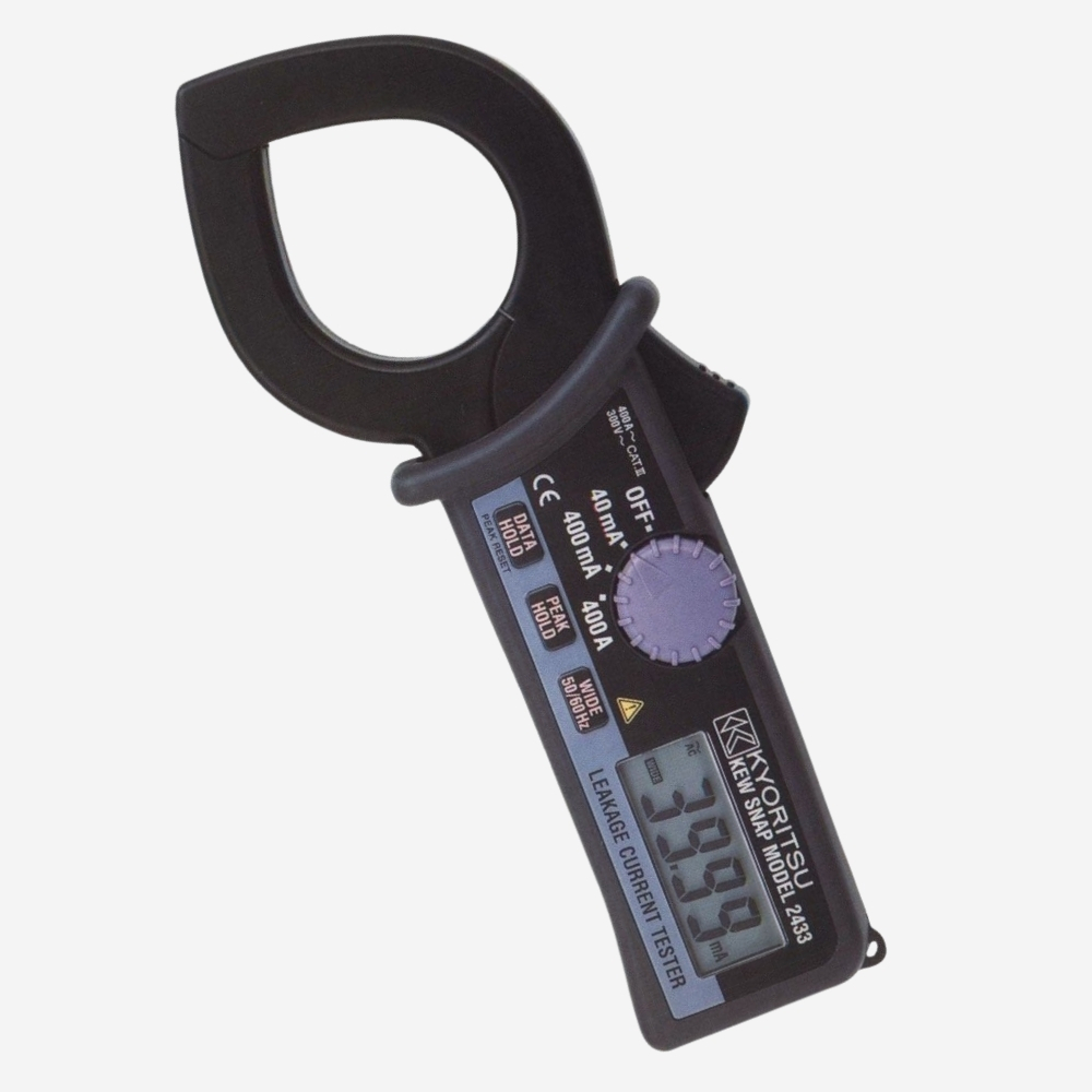 cęgowy miernik prądu upływu 400A